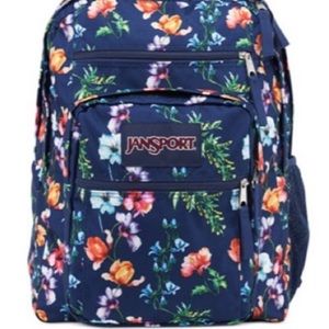 Jansport backpack- Multi Navy Mountain Meadow big